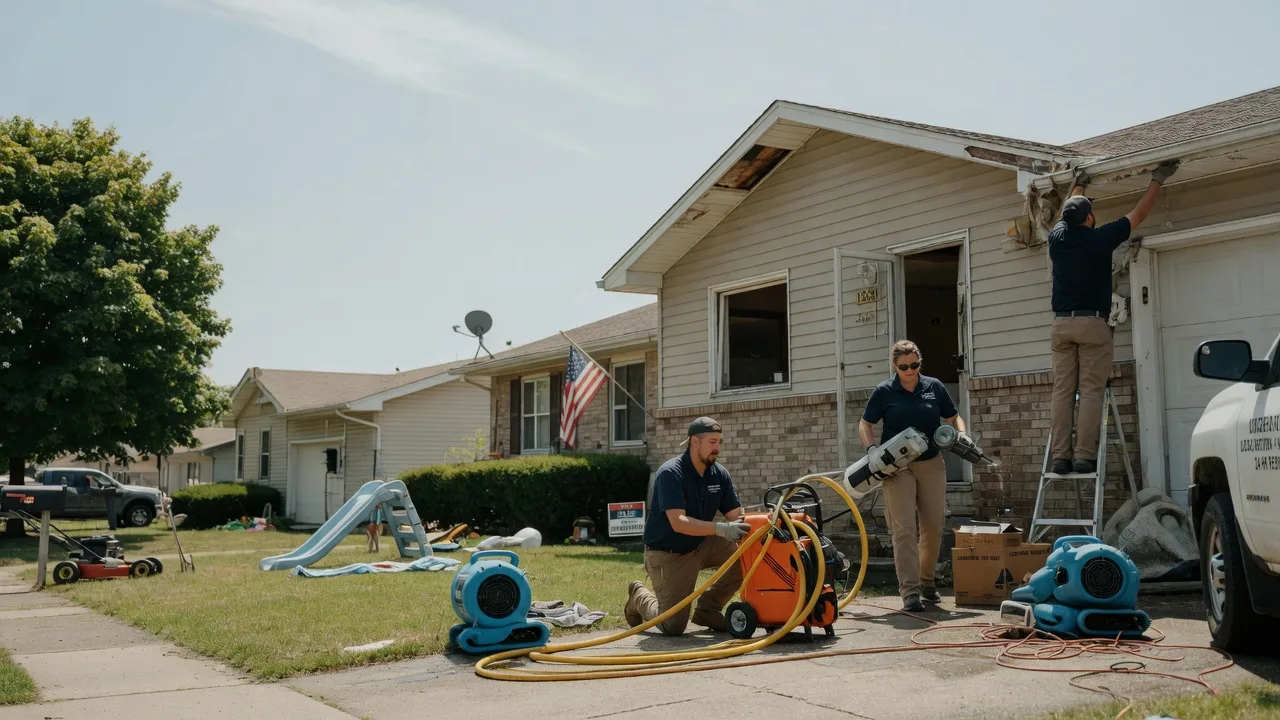 Water Damage Restoration in Zionsville, IN near me